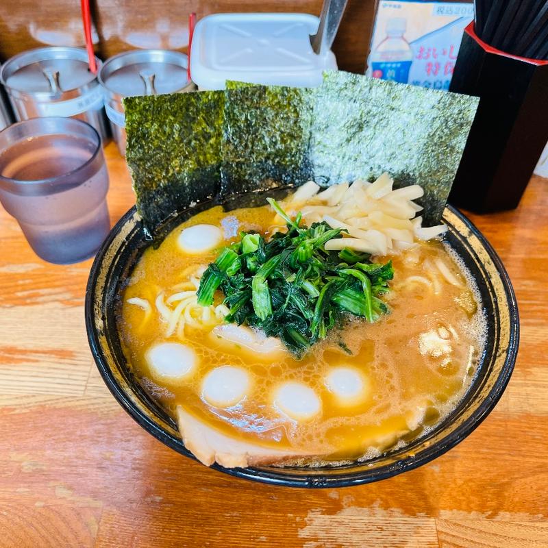 中盛ラーメン（うずら卵トッピング）(ラーメン 末廣家 )