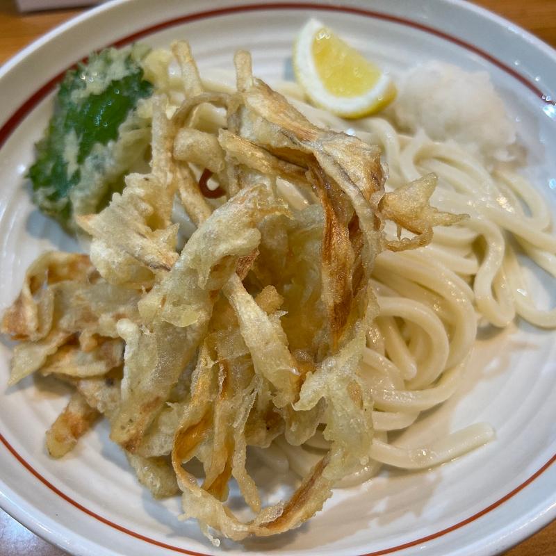 ごぼ天ぶっかけ(うどん四國 なんばウォーク西店)