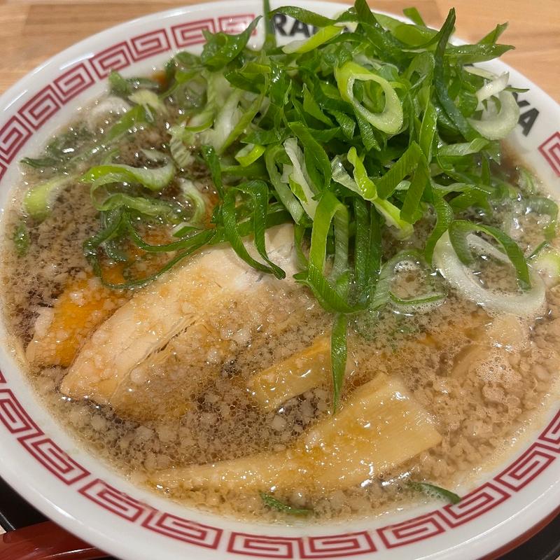 熟成背脂醤油ラーメン(まこと屋)