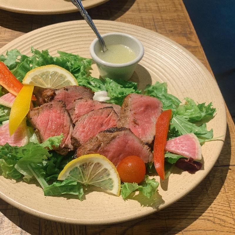 低糖質グリルランチ　牛赤身肉(ブラッスリームー)