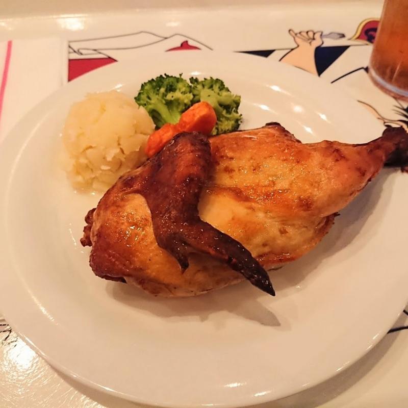 ローストチキン(クイーンオブハートのバンケットホール)