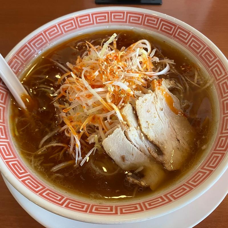 ネギ醤油ラーメン(幸楽苑 日立相田店 )
