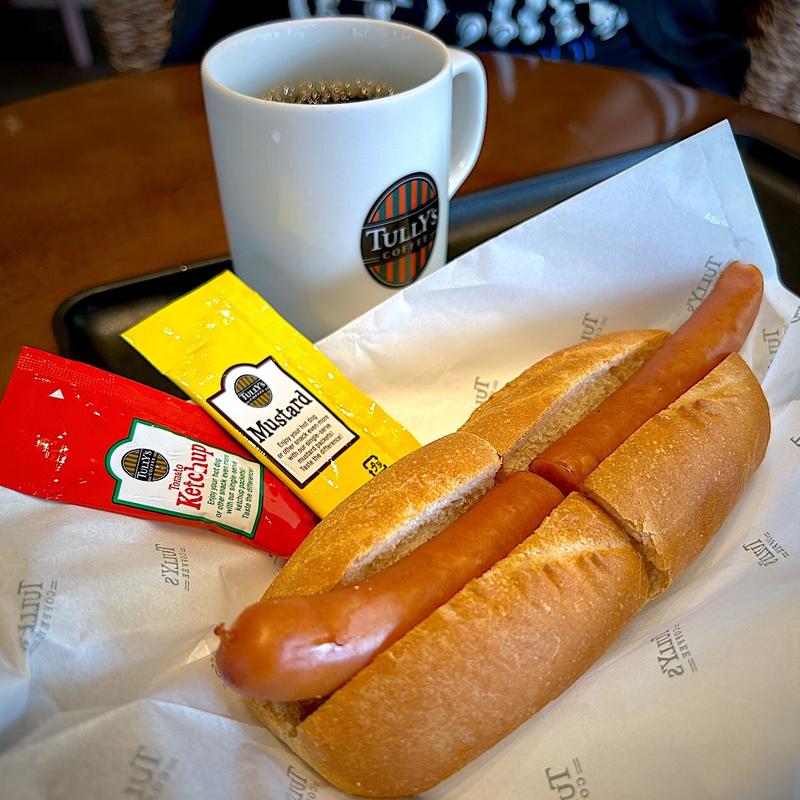 ボールパークドッグ プレーン セット(タリーズコーヒー 仙台富沢西店)