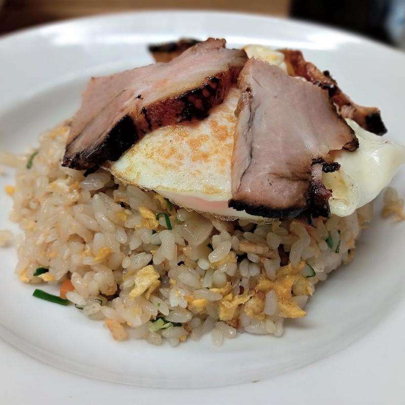 五目焼き飯(スープ付き)(春日飯店)