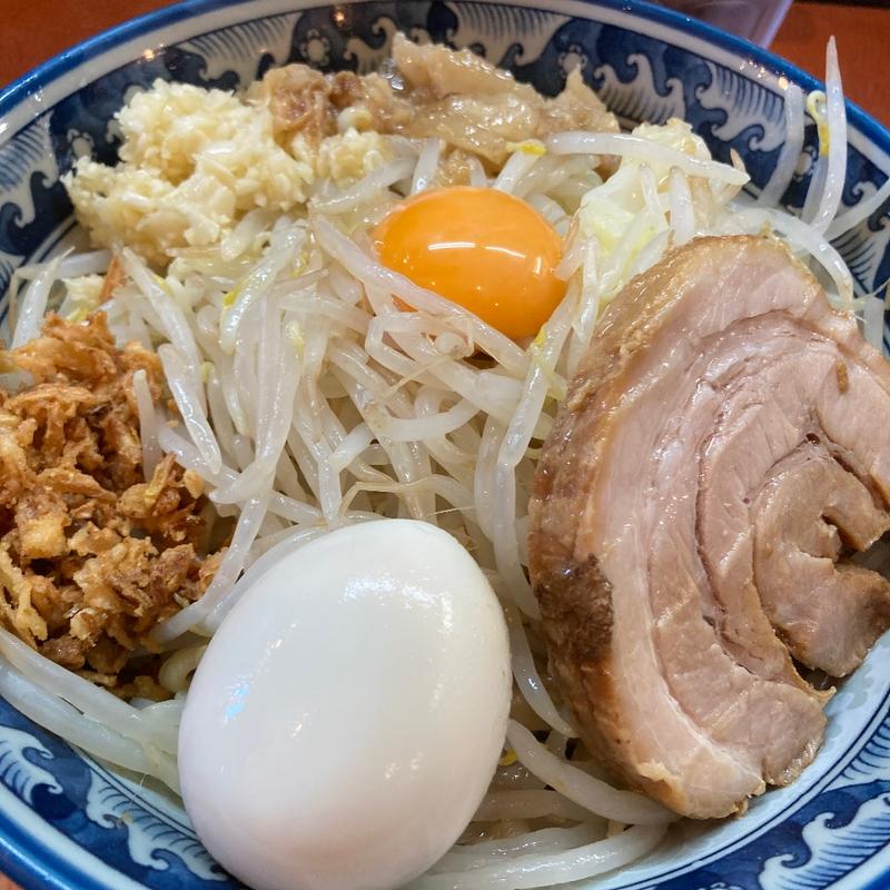 味玉汁なし(自家製麺ラーメン佐藤)