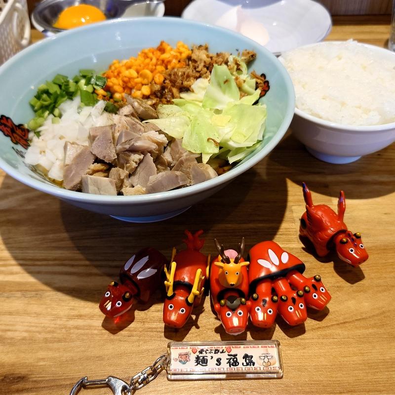 まぜそばセット(横浜家系ラーメン龍 郡山店)