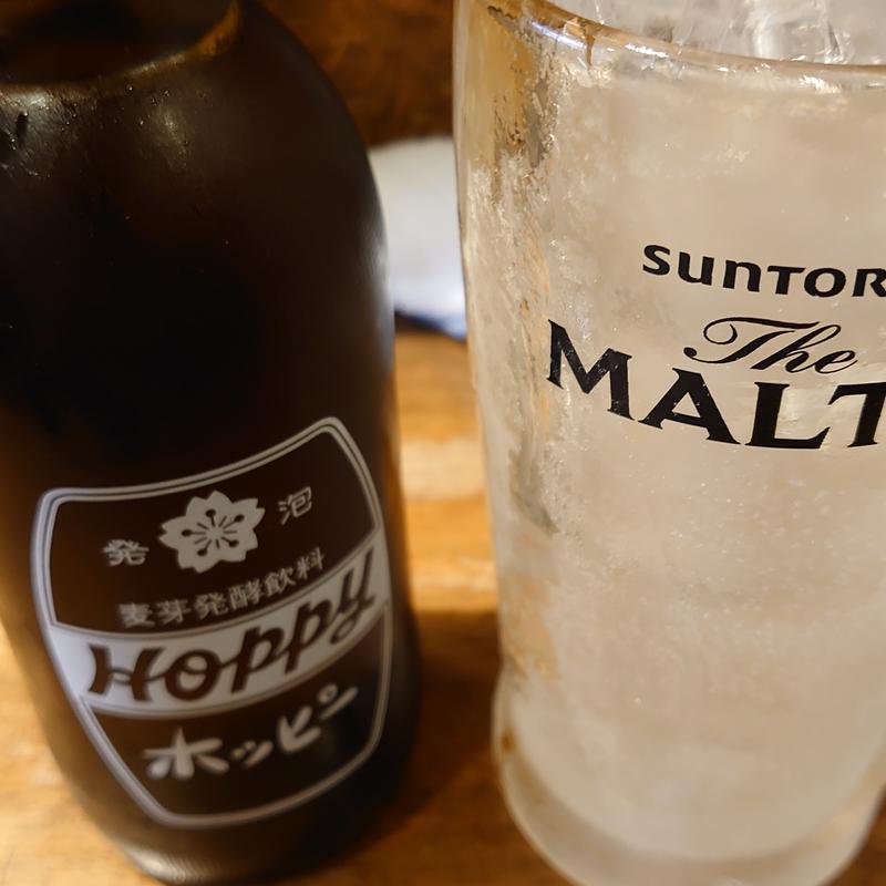 ホッピーセット(もつ焼き おとんば 上野店)