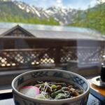 山菜そば(上高地食堂売店)