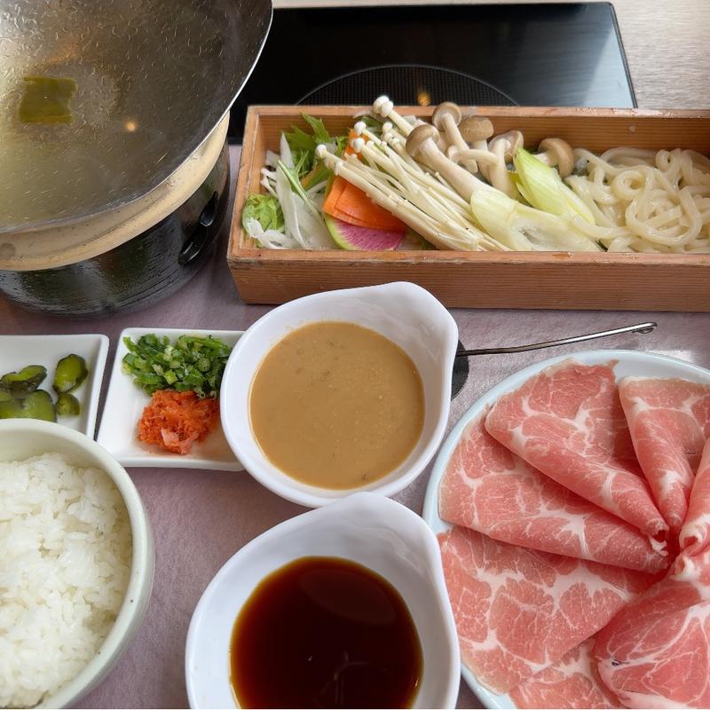 しゃぶしゃぶ定食(豚)(しゃぶしゃぶ·すきやき 美山 二俣川店)