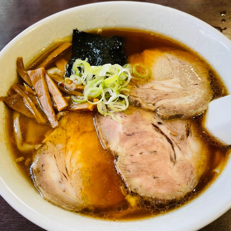 チャーシューワンタン麺(来集軒 元町本店)