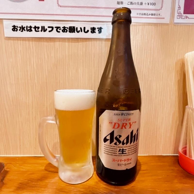 ビール(珍来亭)