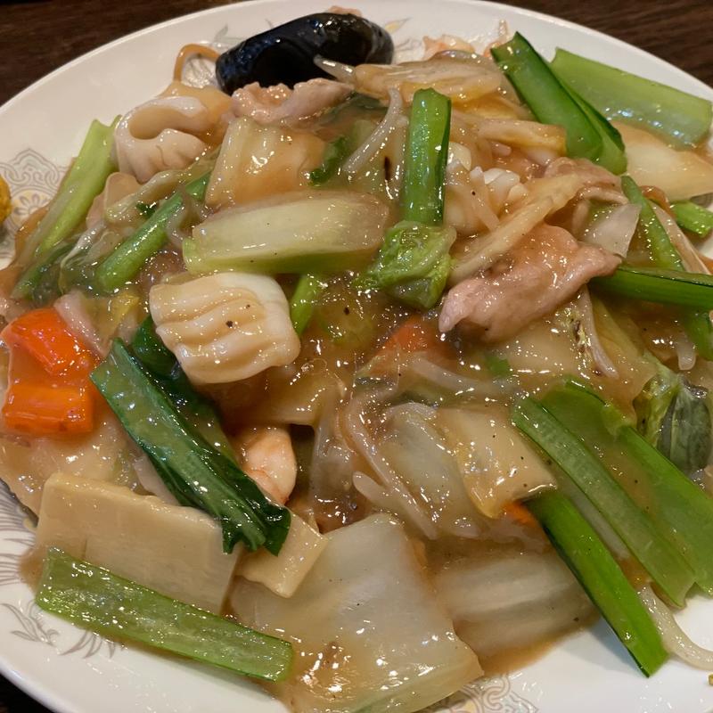 五目やきそば(宝永飯店)