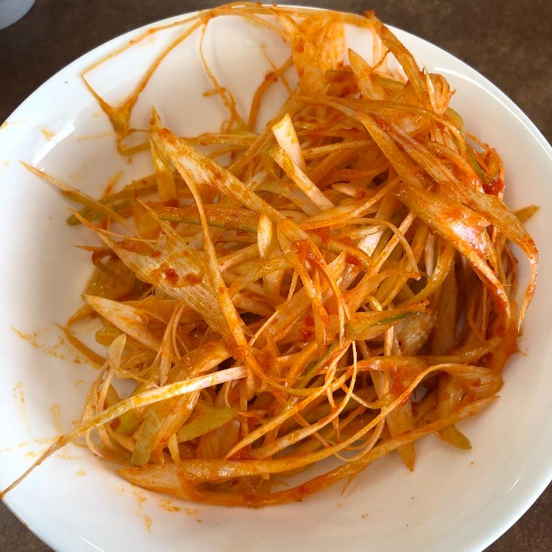 辛ネギ【別皿】(くるまやラーメン 足利店)