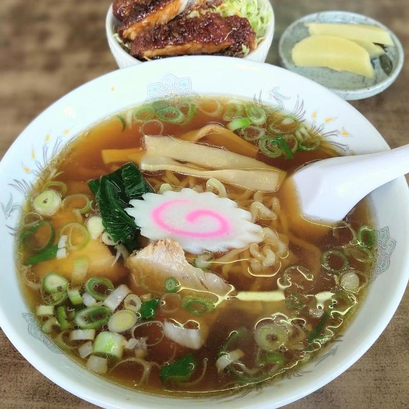 ラーメン ソースカツ丼(やまあ食堂 )