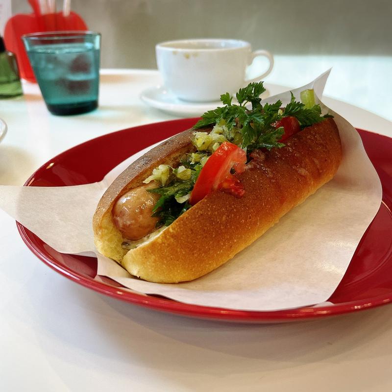 CAFEDICT自慢のホットドッグ(CAFEDICT)