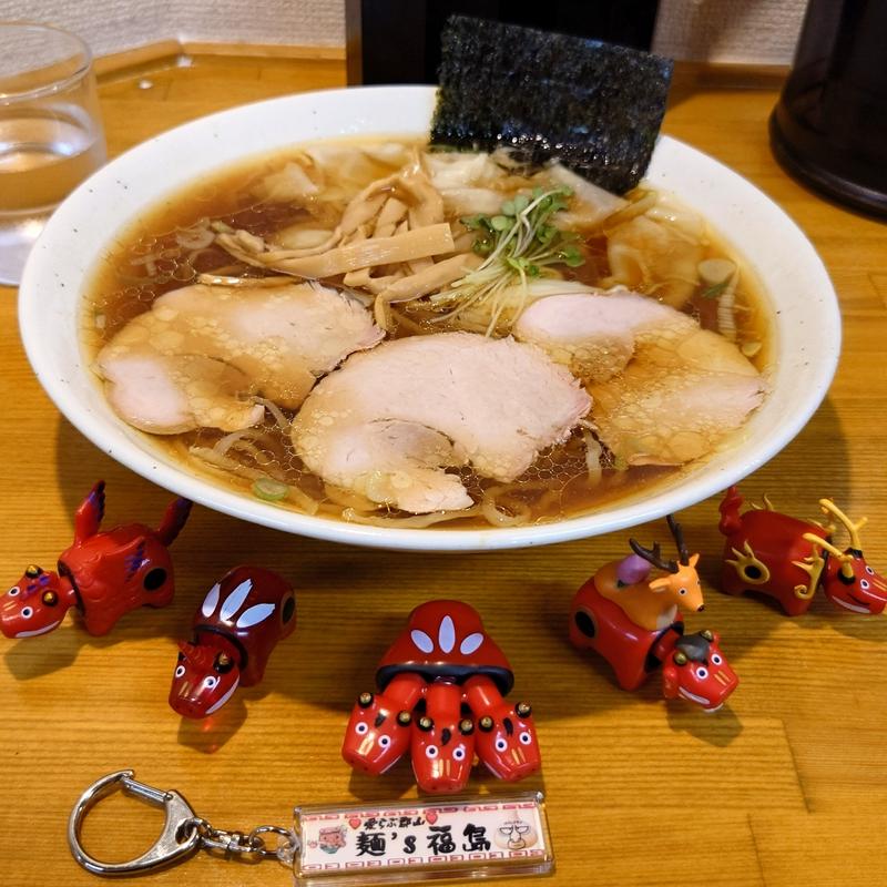 ワンタン麺(白河ラーメン やまだ)