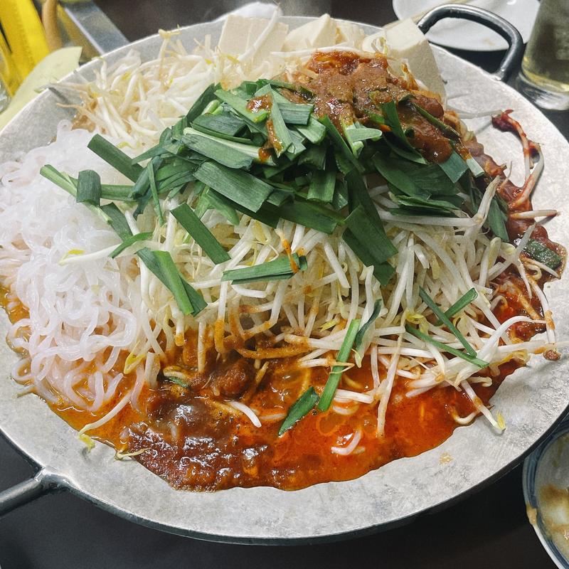 盛り合せてっちゃん鍋(てっちゃん鍋 やすもり 尼崎本店)