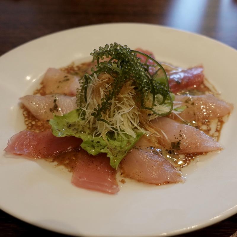 近海魚のお造り(さとうきび )