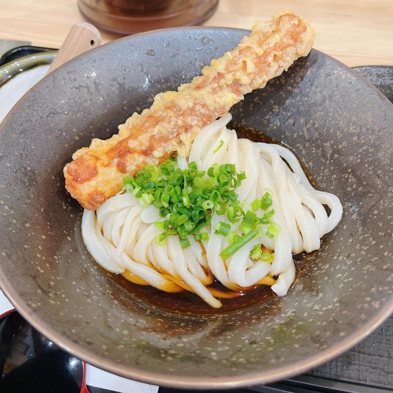 ちくわ天ぶっかけうどん(山下本気うどん 渋谷センター街)