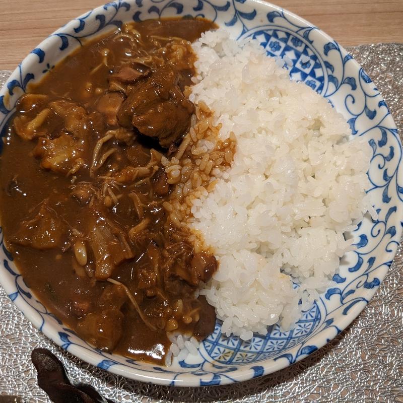 牛スジ煮込みカレー(和食イノベーティブ「かさじま」)
