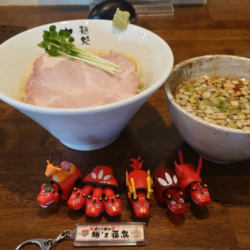 鶏だし醤油つけ麺(麺処さとう 船引店)