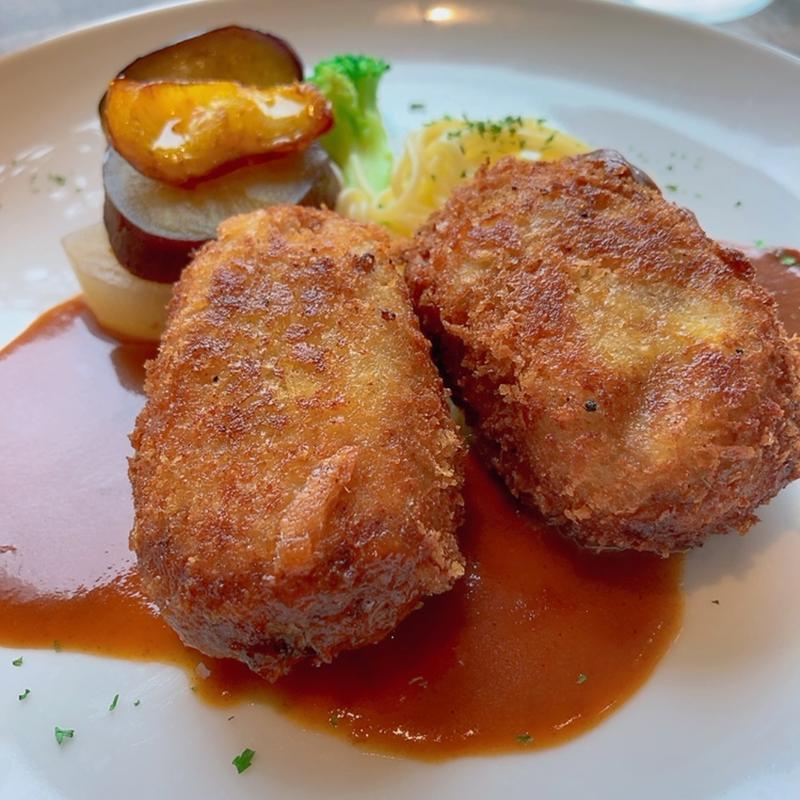 国産牛肉入り自家製コロッケ(ルードゥメール 宇品海岸通り店)