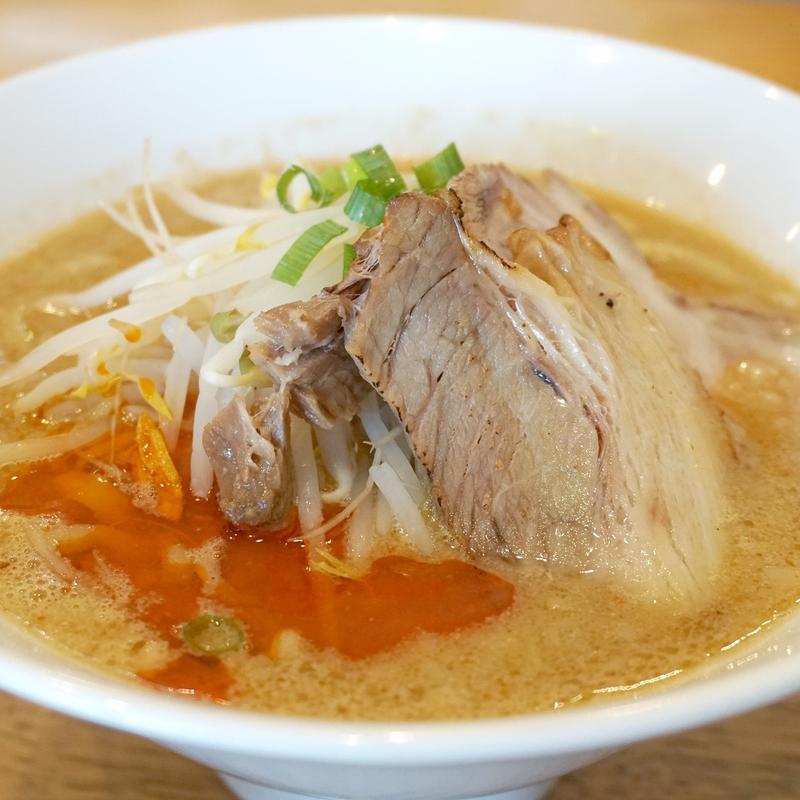 濃厚味噌ラーメン(自家製辛ダレ入り)(らーめん はや川)