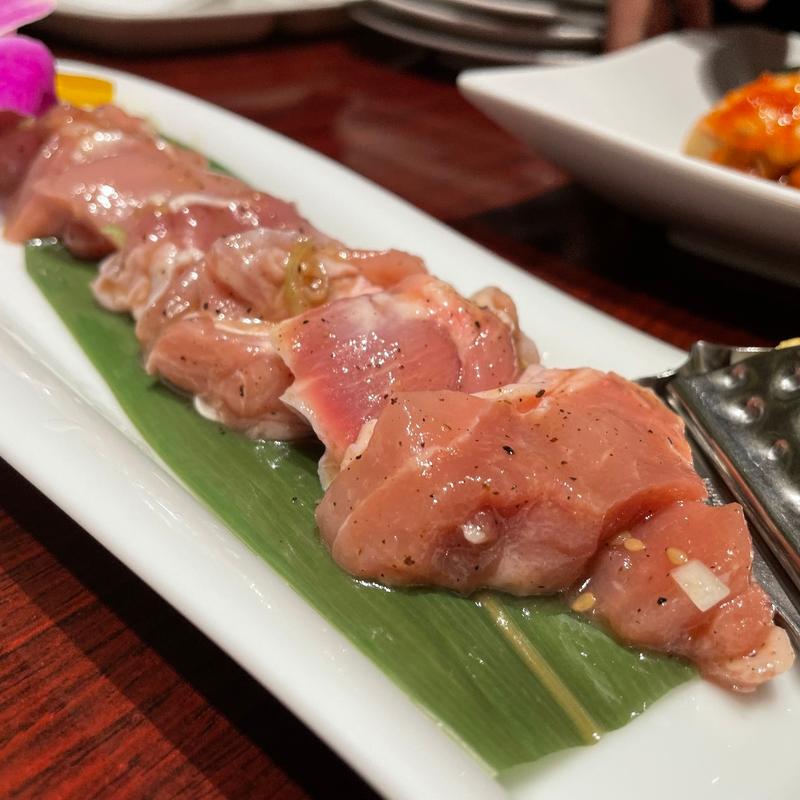 鶏モモ焼（砂肝入り）(叙々苑 経堂コルティ店 )