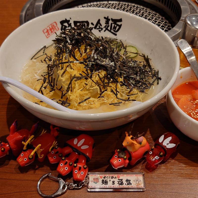 のり冷麺(焼肉冷麺やまなか家安積店)