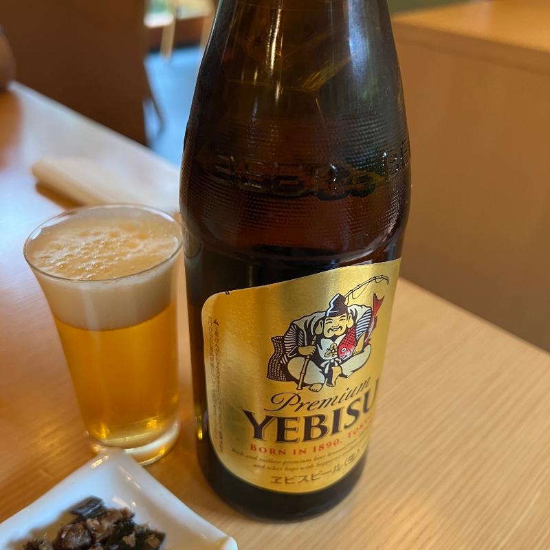 恵比寿ビール(打心蕎庵)