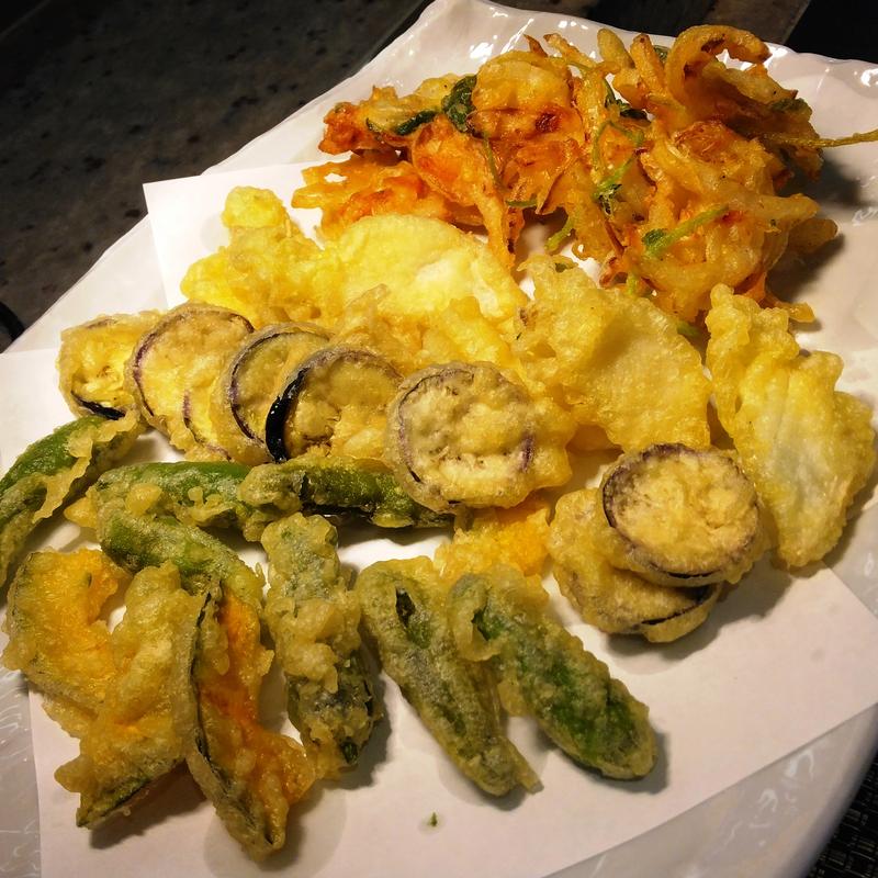 季節野菜の天ぷら(Terrace and Table （テラス アンド テーブル）)