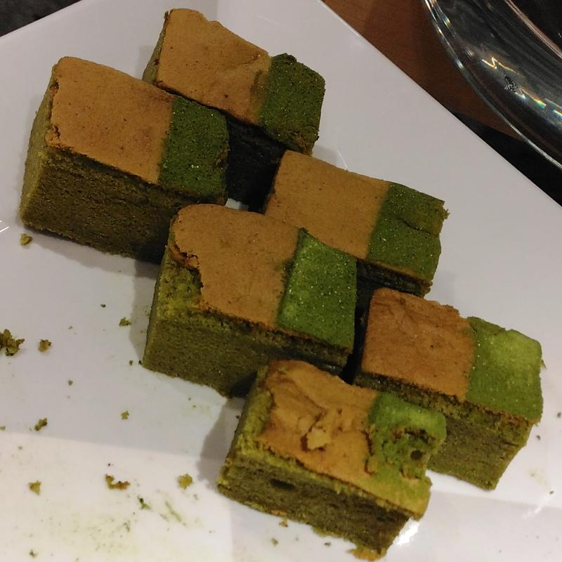 足柄茶の抹茶ケーキ(Terrace and Table （テラス アンド テーブル）)