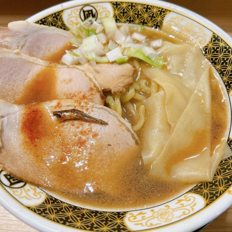 すごい煮干しラーメン（醤油）肉増し(すごい煮干ラーメン野毛 すし 釣りきん)