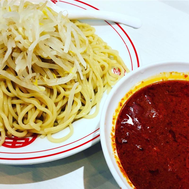 冷やし味噌　辛さ3倍(蒙古タンメン中本 立川店)