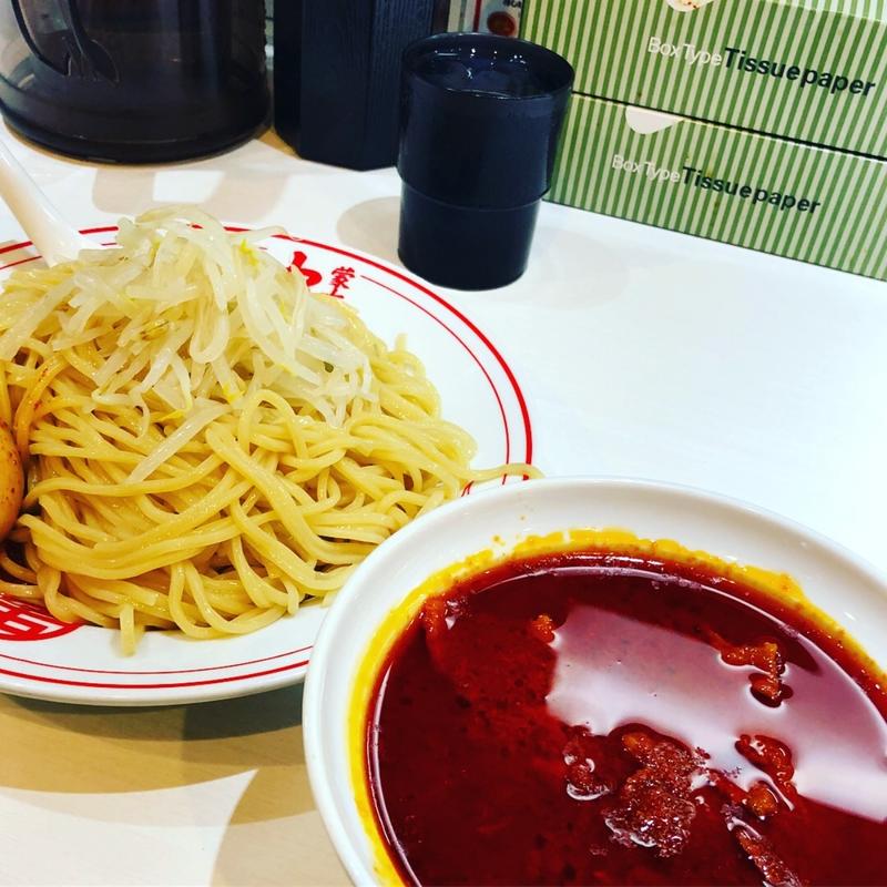 冷やし味噌　辛さ5倍(蒙古タンメン中本 立川店)