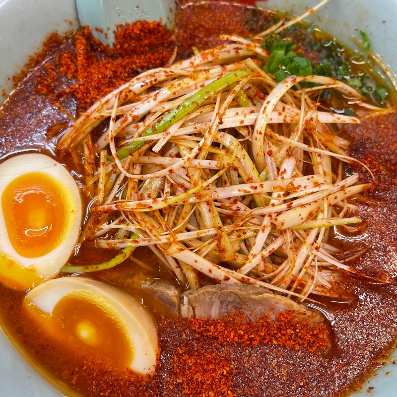 ウルトラ激辛ラーメン(ラーメン山岡家　牛久本店)