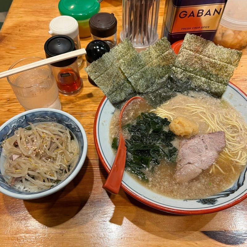 ラーメン　もやし丼(椿　ラーメンショップ 木立店 )