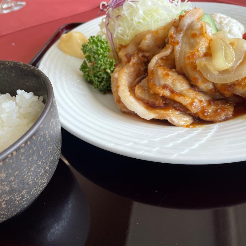 生姜焼き定食(千代田カントリークラブ【GRAND PGM】)