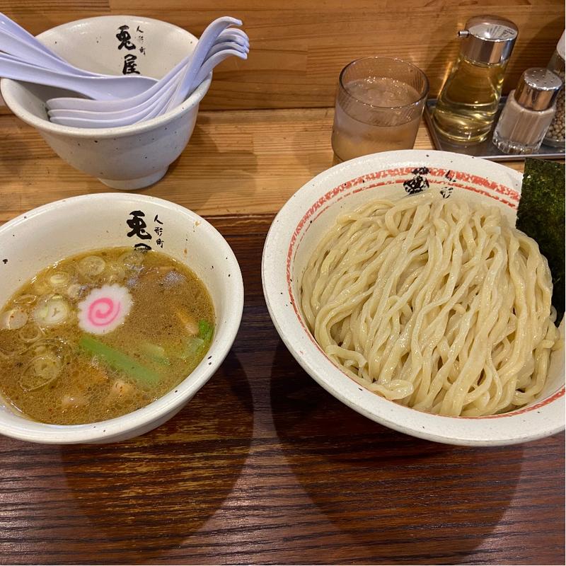 つけ麺(大盛)(人形町 兎屋)