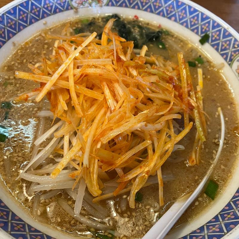 ランチセットねぎ味噌らーめん(らーめん花楽 相模新橋店 （からく）)