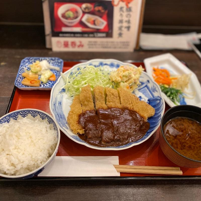 味噌カツ定食(山虎)