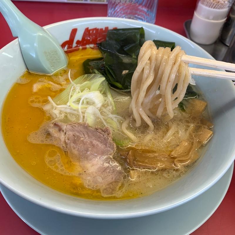 えび塩ラーメン(ラーメン山岡家 伊達店)
