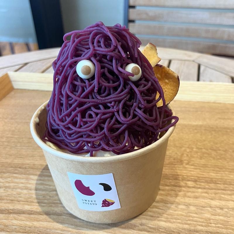 さつまいもモンブランソフト(いもやいもこ WITH HARAJUKU)