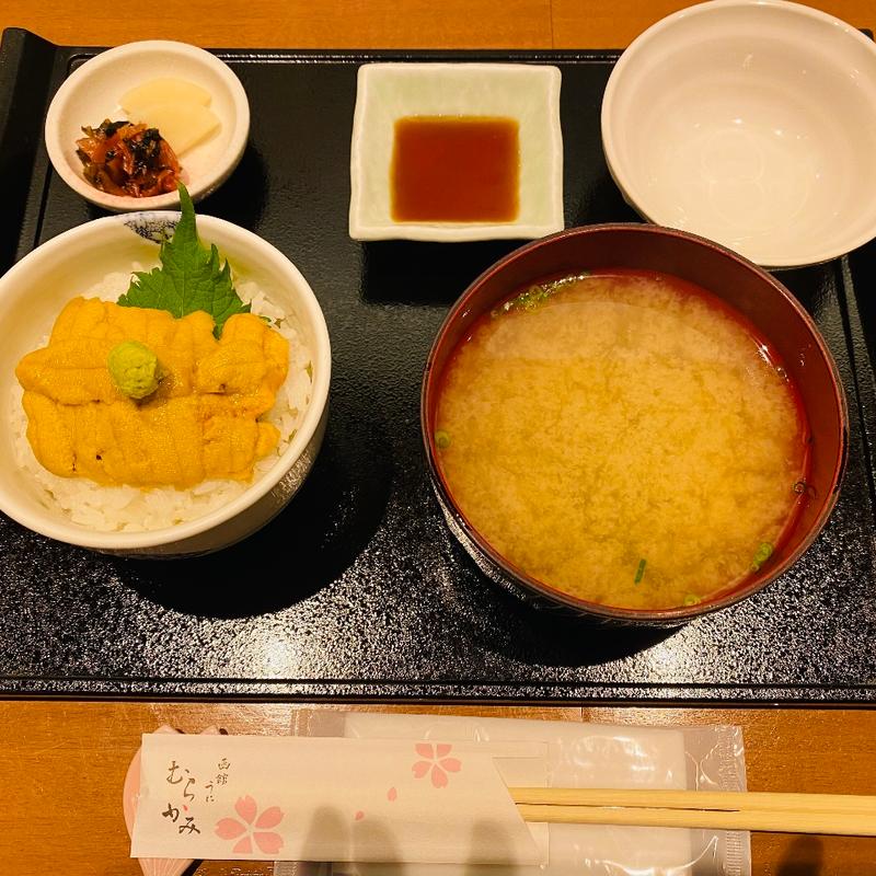 無添加 生ウニ丼(函館うに むらかみ 日本生命札幌ビル店)