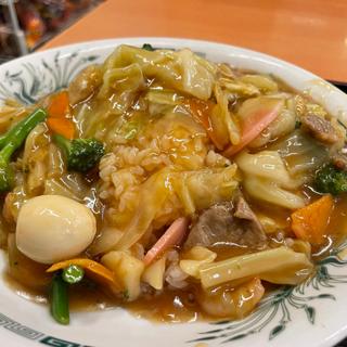 中華丼(日高屋 東村山店)