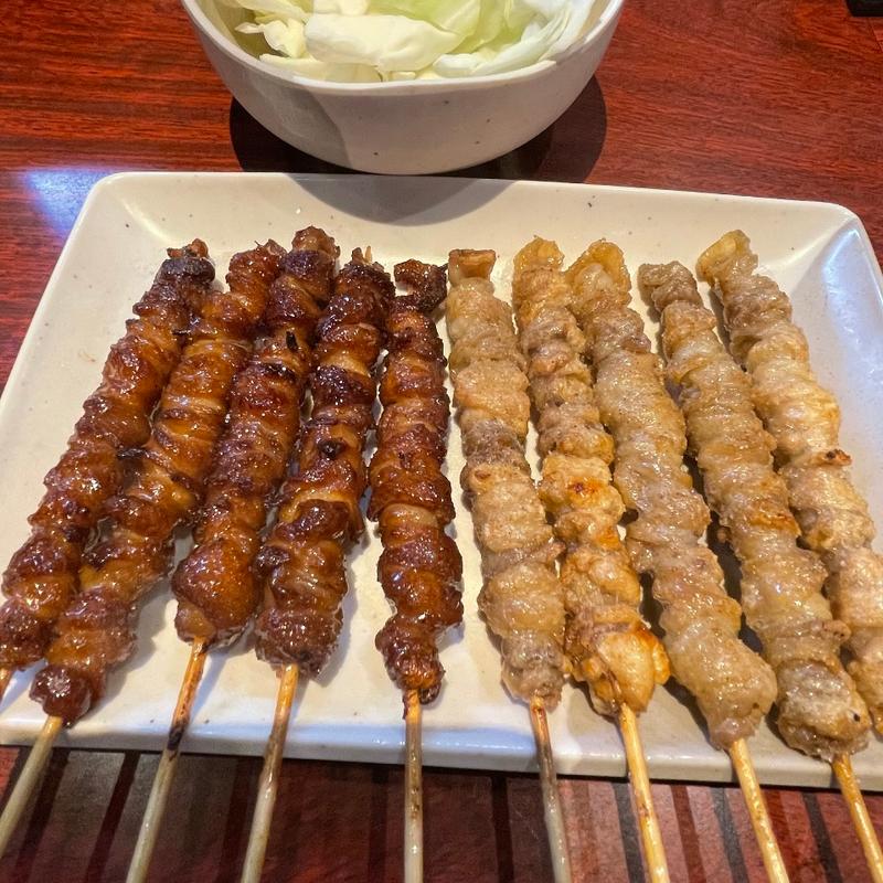 とりかわ　タレ・しお　(博多とりかわ大臣 KITTE 博多串房)