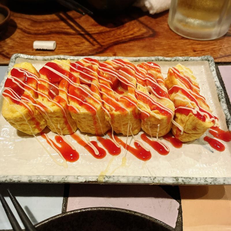 チョリソーとチーズの玉子焼(べったこ 中目黒店 )