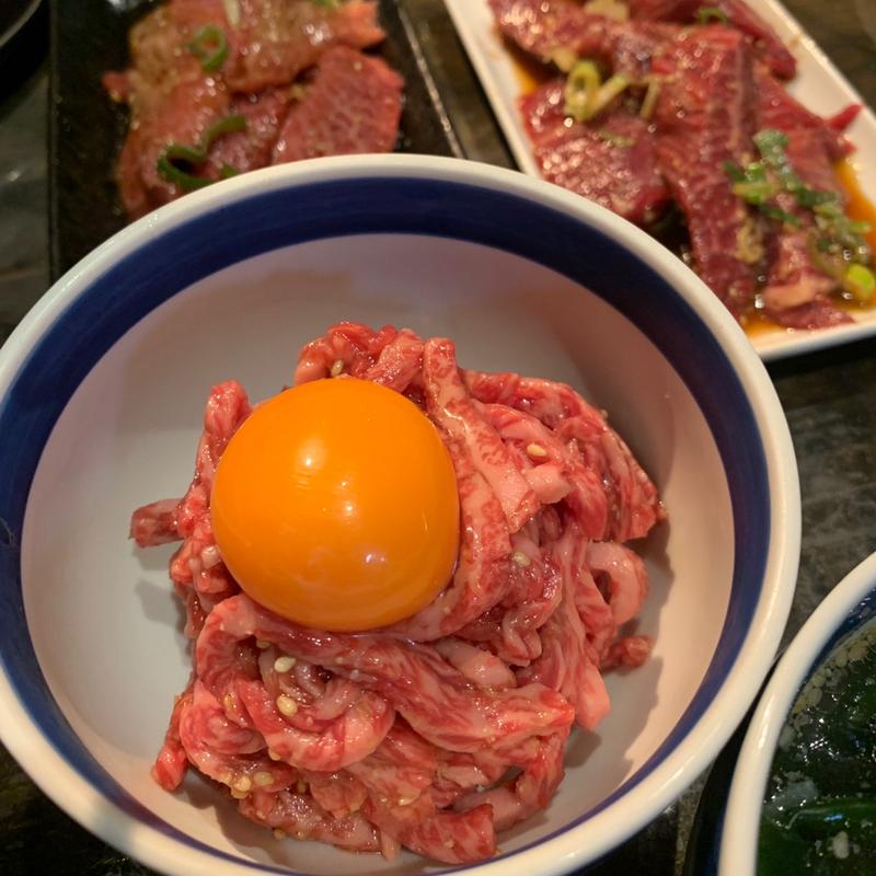 新鮮極上ユッケ焼(焼肉韓陽苑本厚木店)