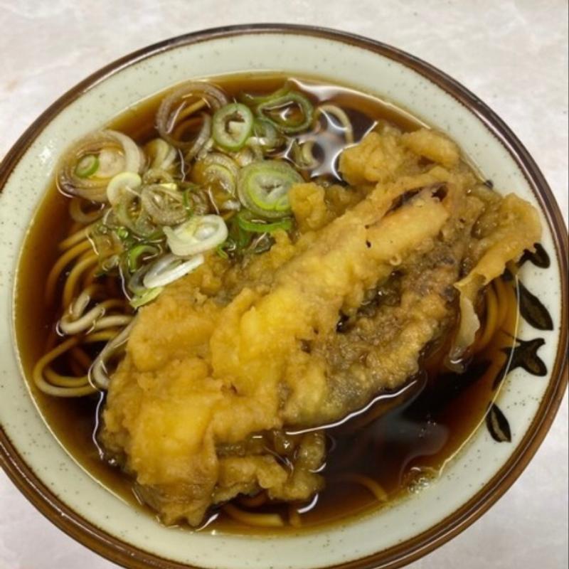 ゲソ天そば(立喰そば吾妻屋)