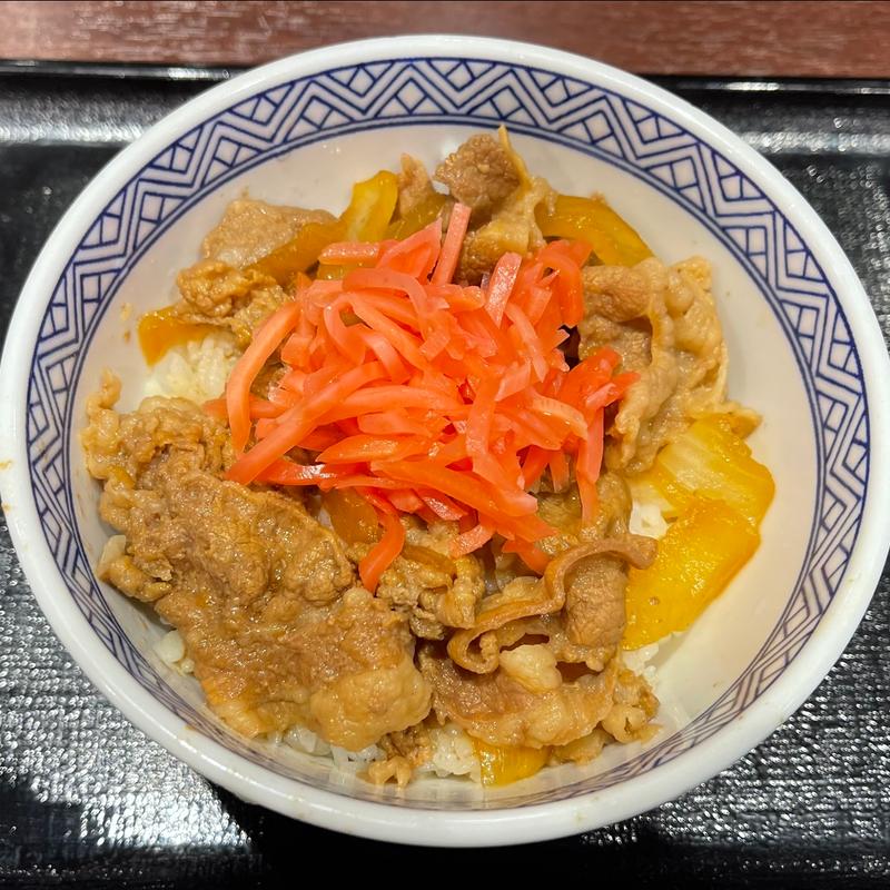 牛丼（小盛）(吉野家 丸田町店)